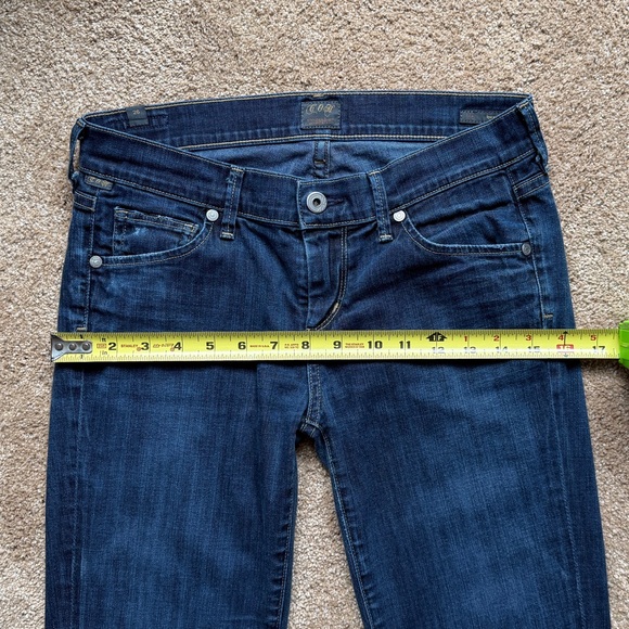 Citizens of Humanity Ava Low Rise Straight Jeans Med Wash Size 26 USA Made - Picture 8 of 16